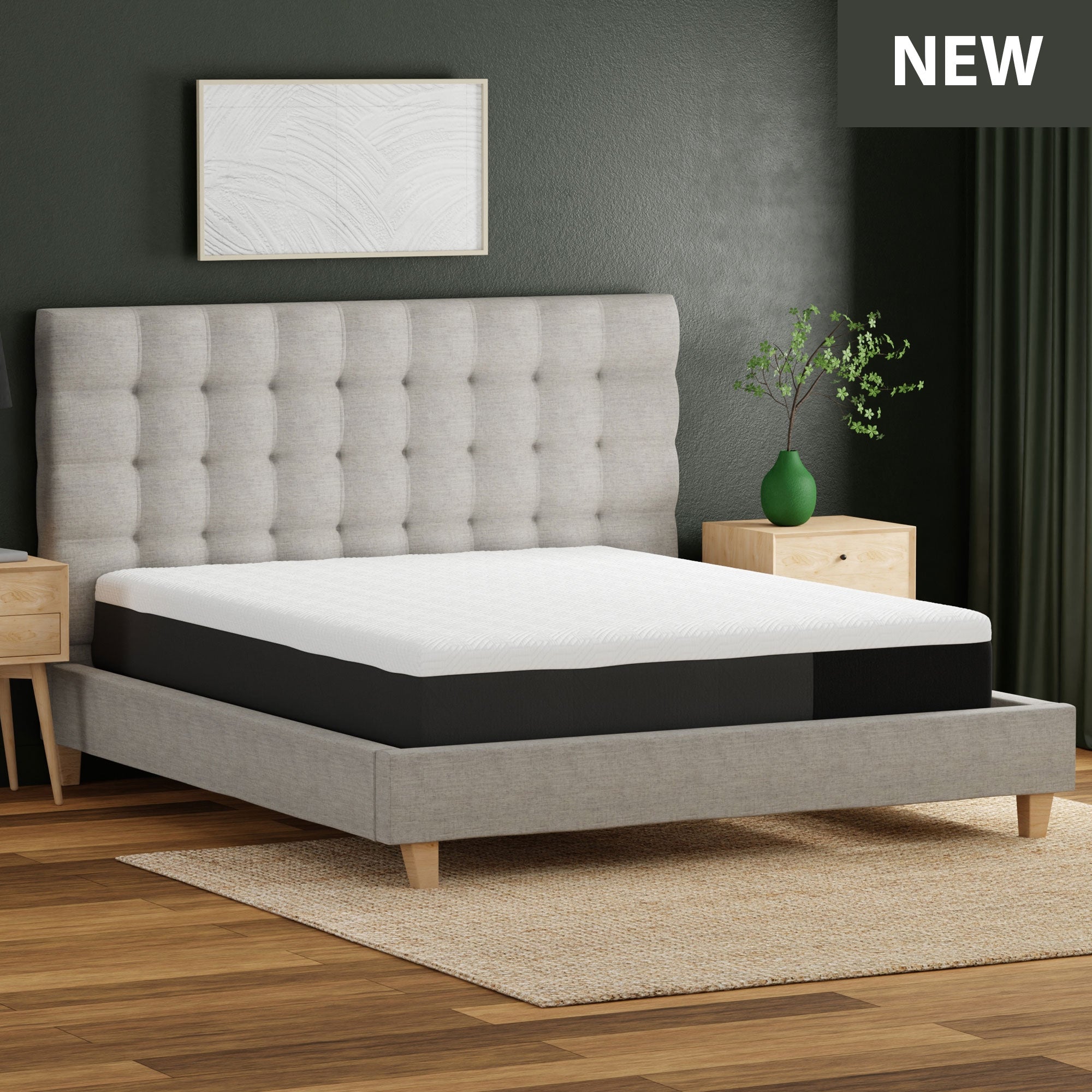 10" zzZen Gel Infused Memory Foam RV Mattress - Medium