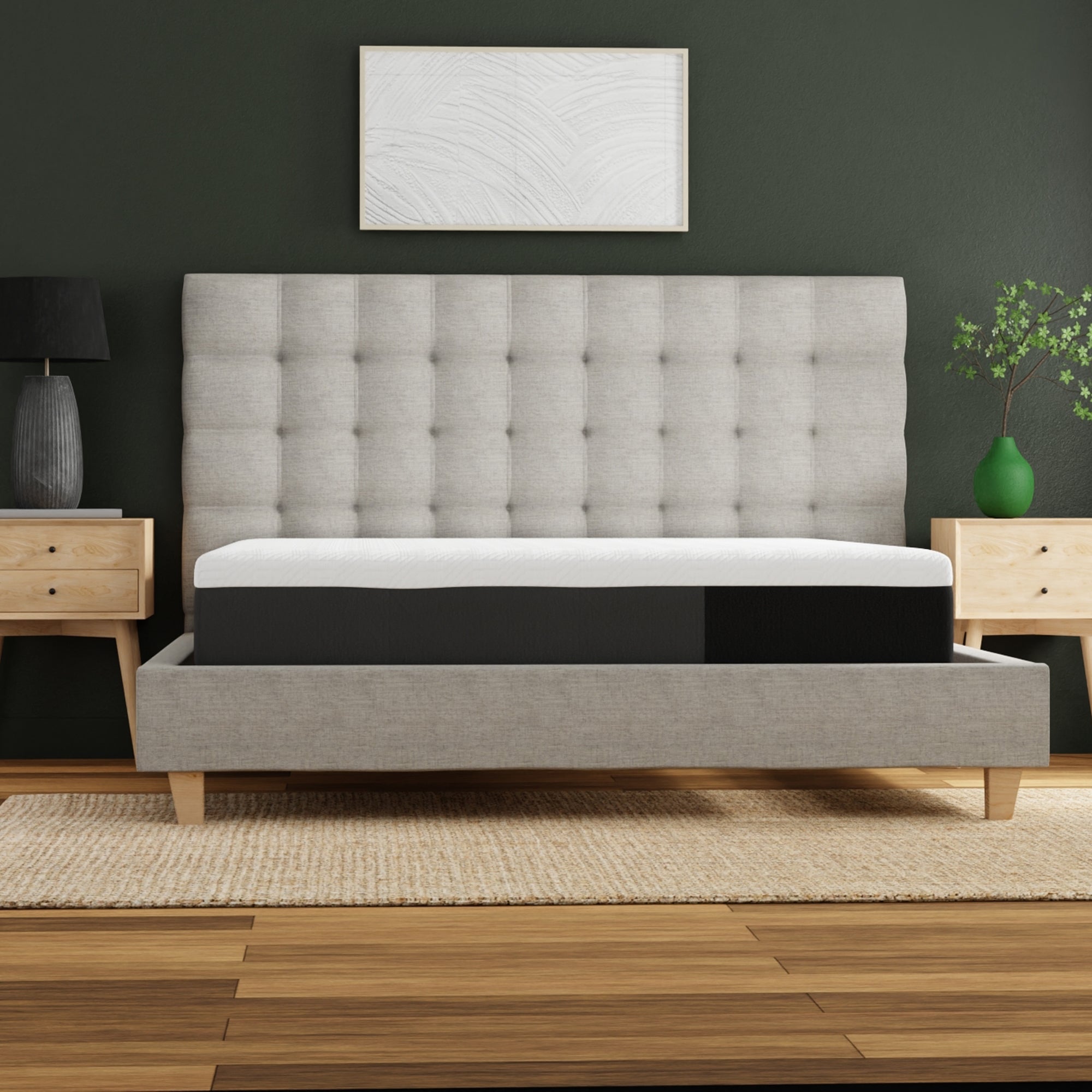 10" zzZen Gel Infused Memory Foam RV Mattress - Medium