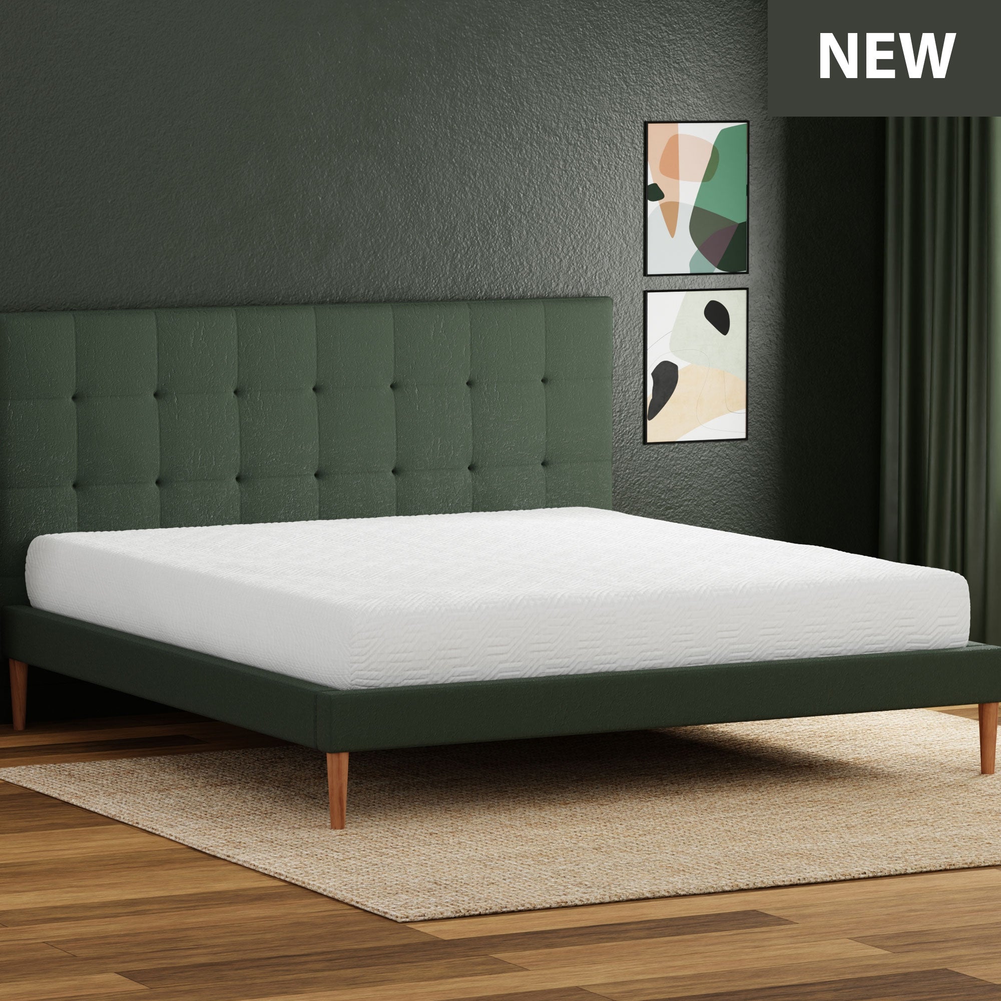 8" zzZen Gel Infused Memory Foam RV Mattress - Medium Firm