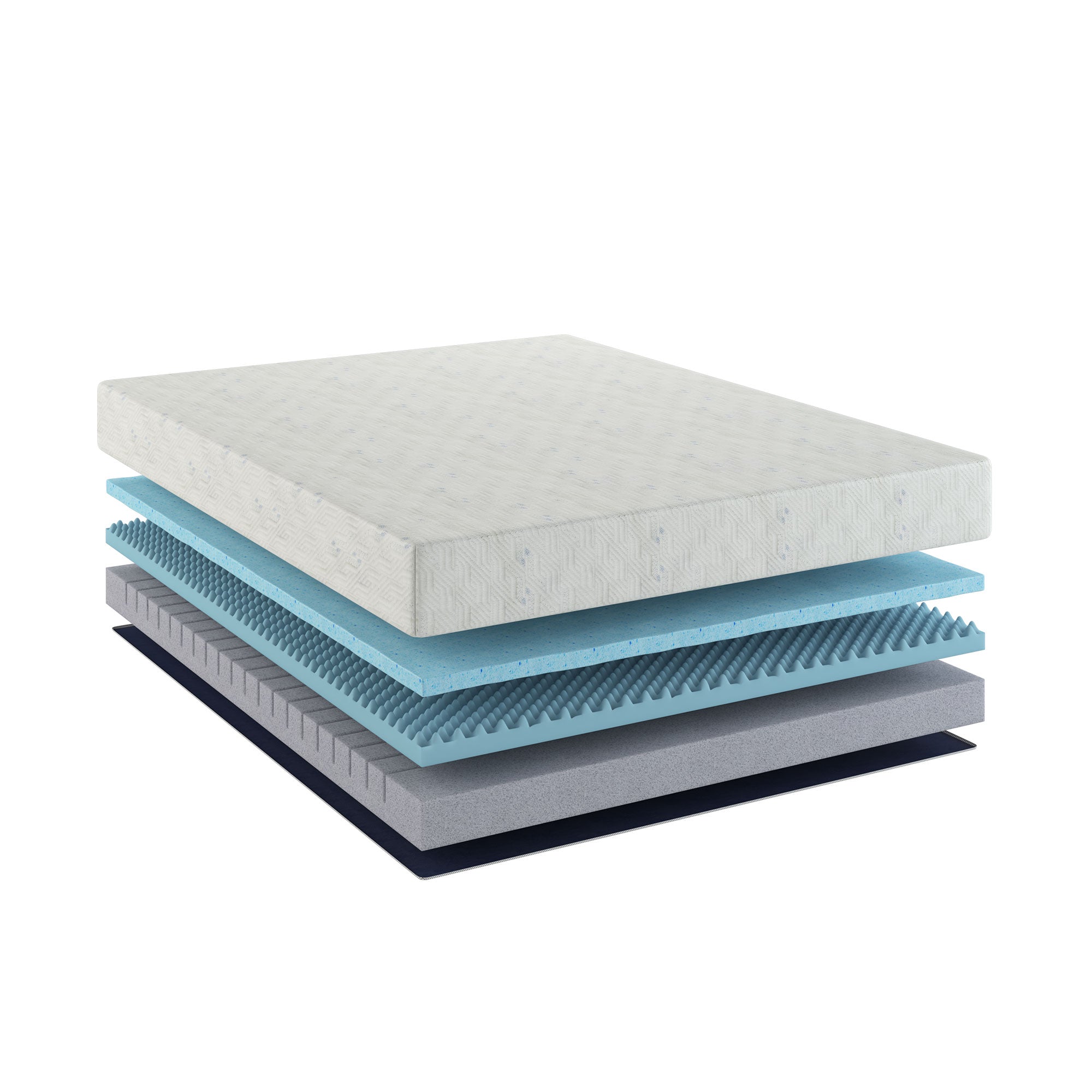 8" zzZen Gel Infused Memory Foam RV Mattress - Medium Firm