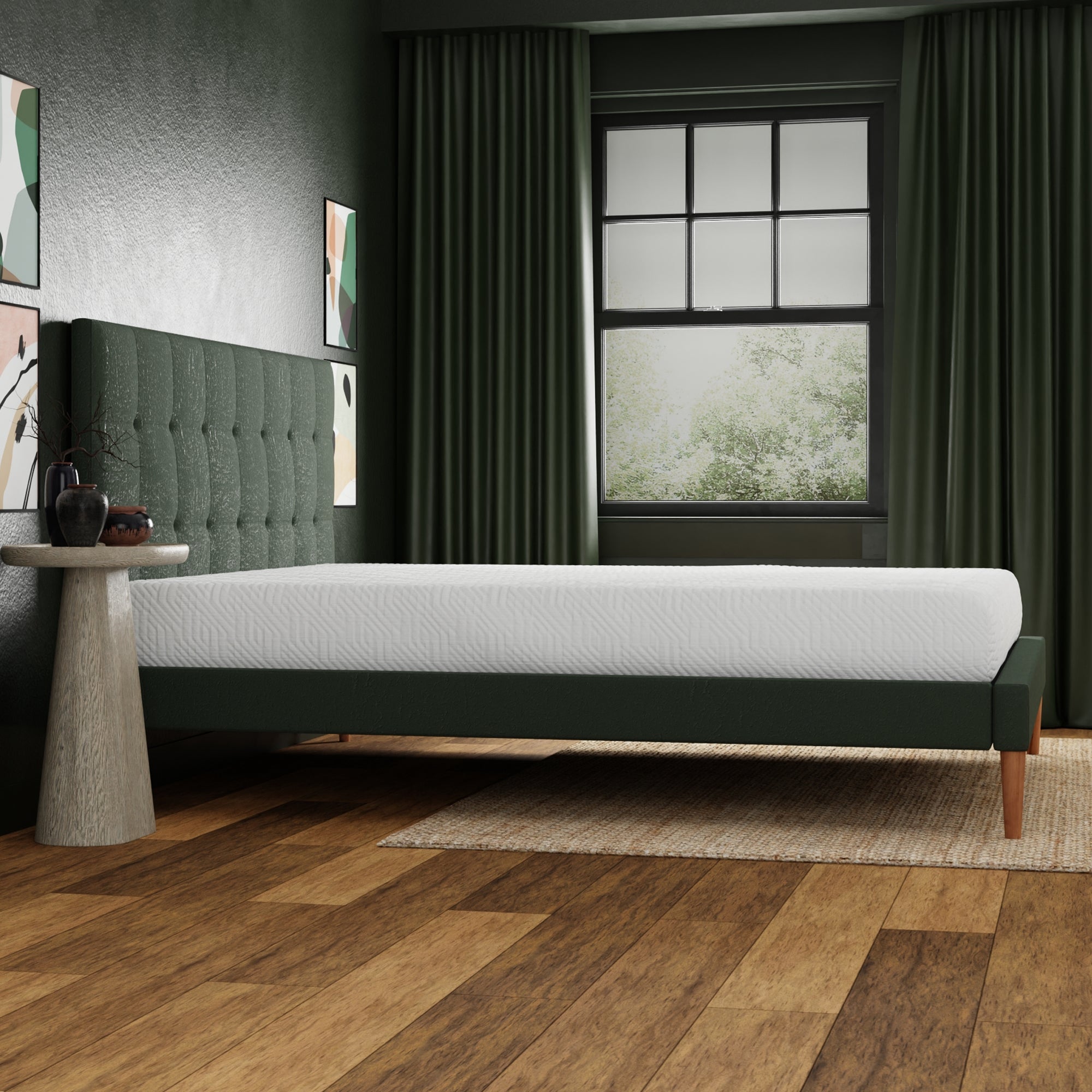 8" zzZen Gel Infused Memory Foam RV Mattress - Medium Firm
