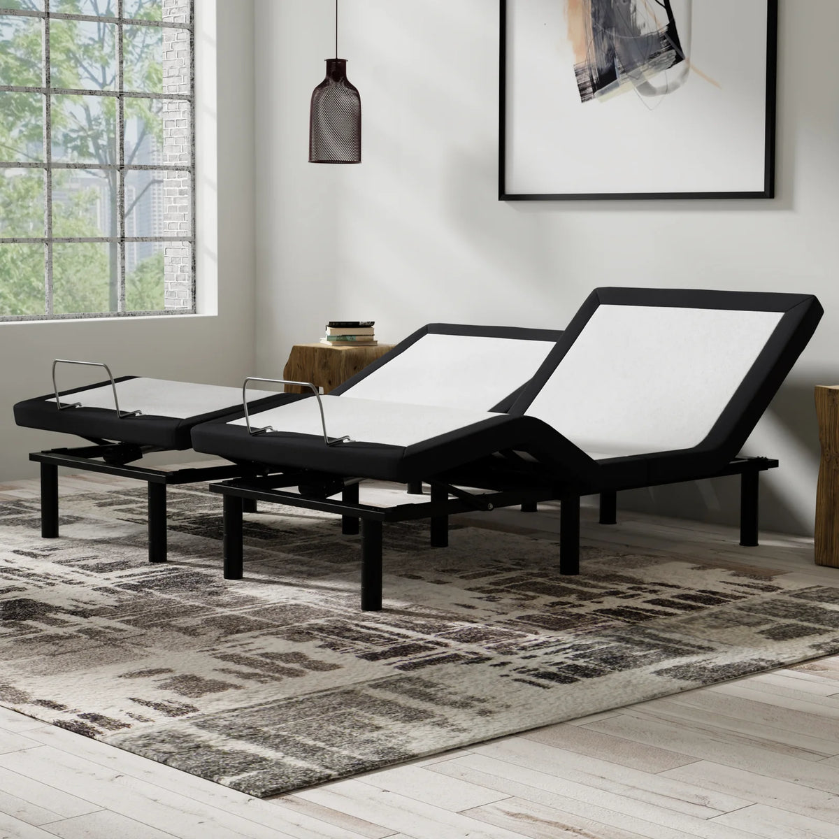 ZZZEN E4 SPLIT TOP FLEX HEAD ADJUSTABLE BED FRAME