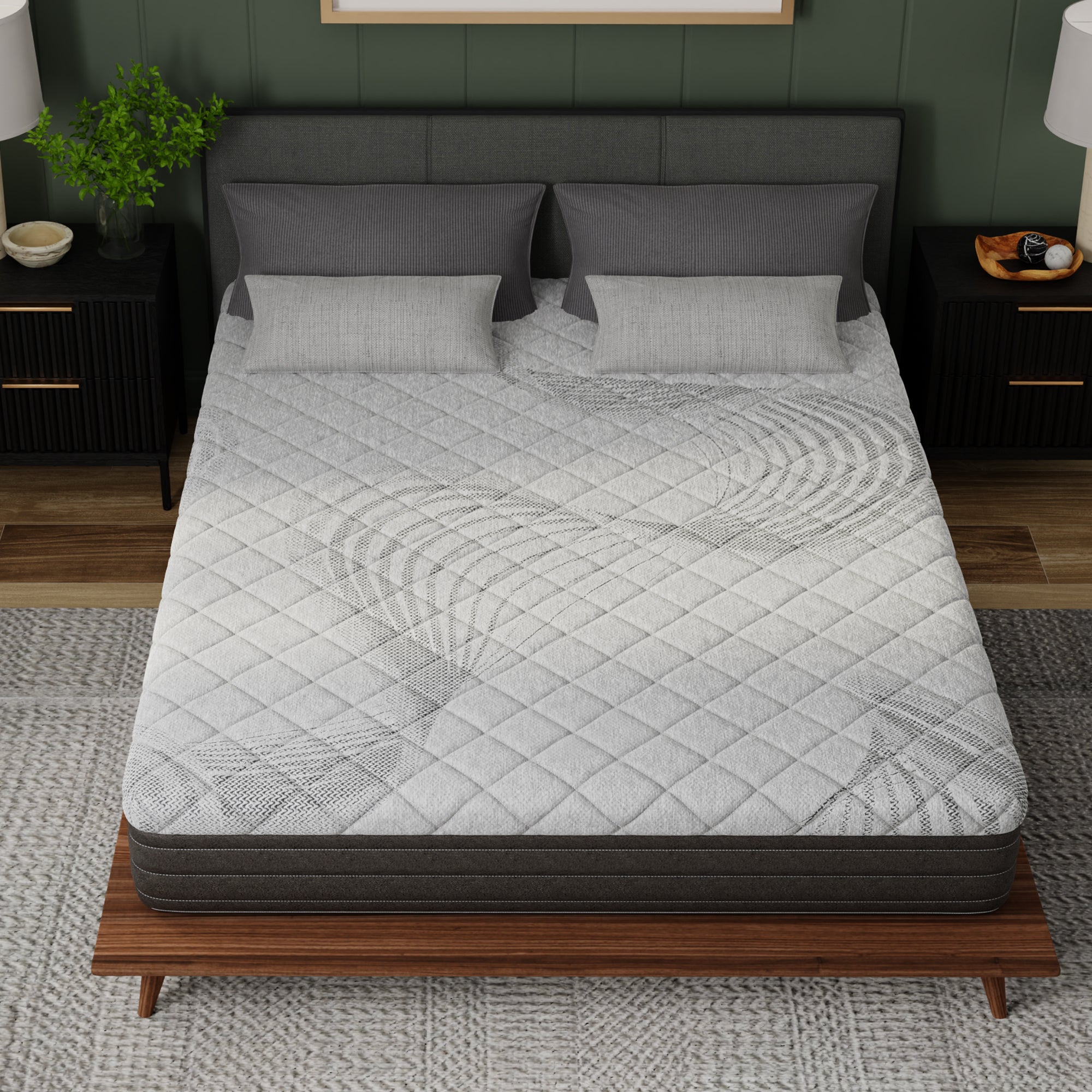 10” zzZen Comfort Reactive Mattress - Medium Firm