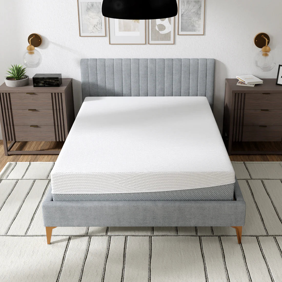 12” EcoCore Hybrid Deluxe - Medium Plush