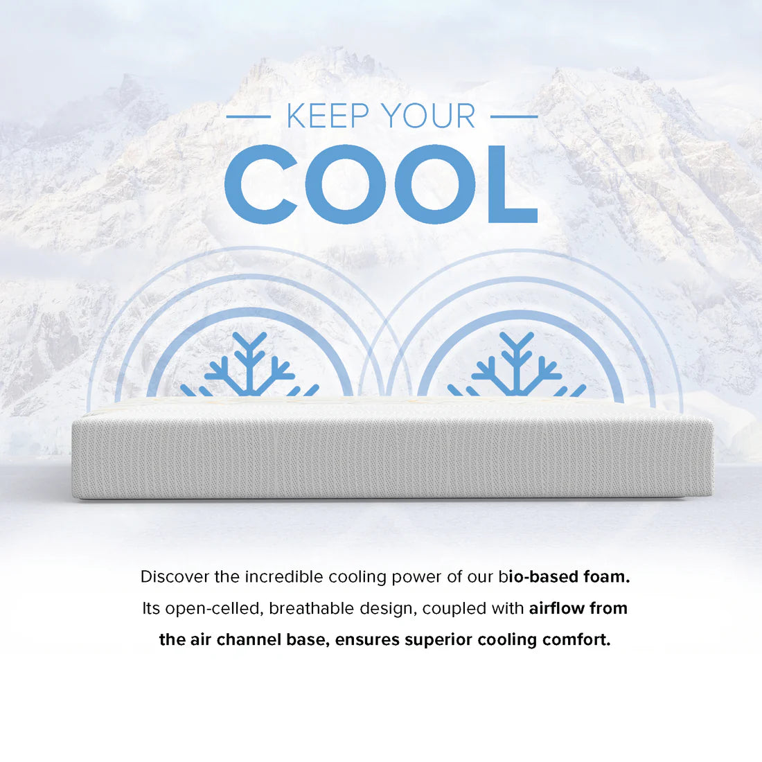 10" EcoCore Origin - Medium Firm