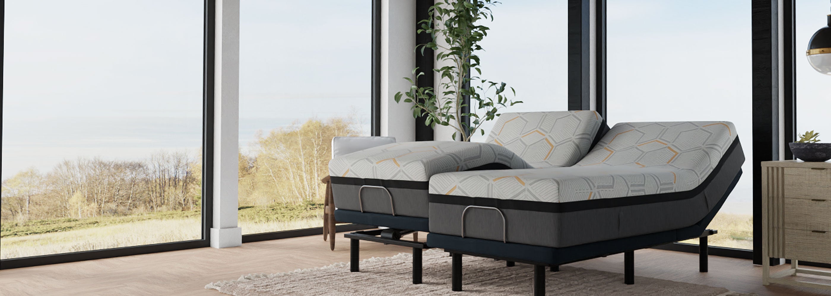Adjustable Bed Frames and Mattresses with Free Shipping